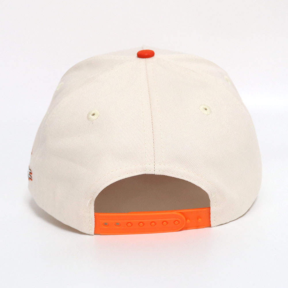 Jesus Is My Plug -  SnapBack (Orange/Creme)