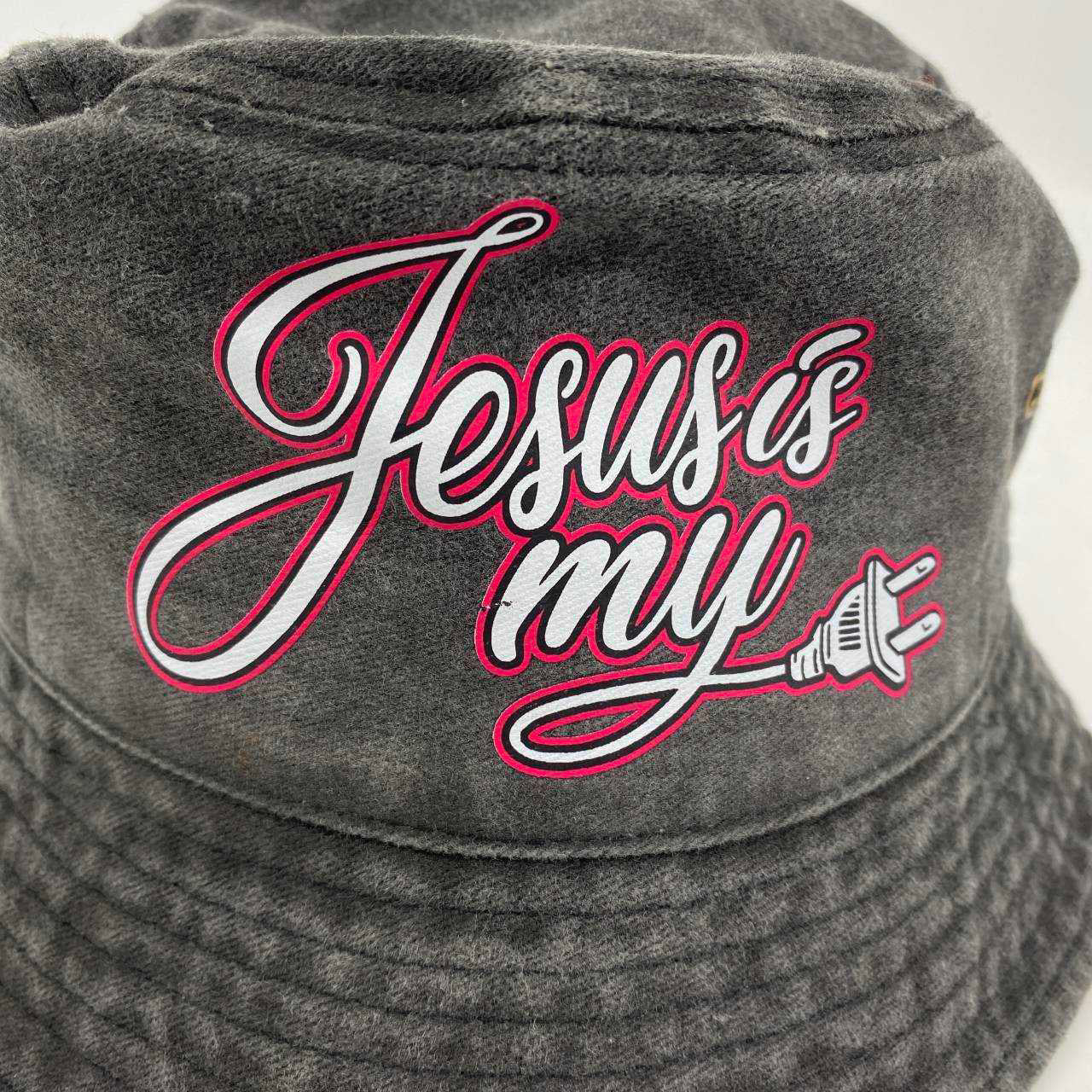 Jesus Is My Plug Bucket Hat