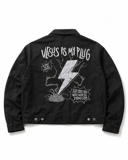The Workman Jacket in Black | Christian Streetwear Jacket