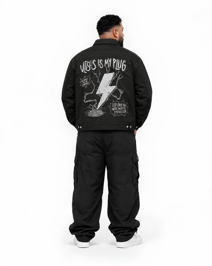 The Workman Jacket in Black | Christian Streetwear Jacket