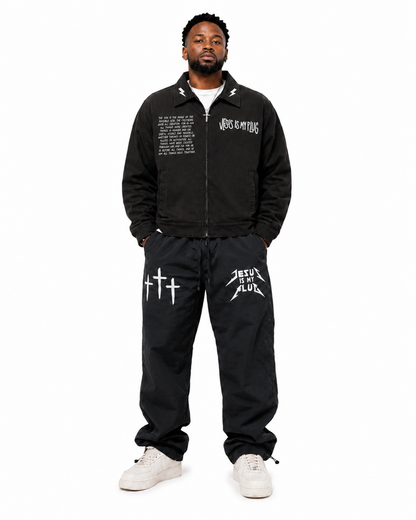The Workman Jacket in Black | Christian Streetwear Jacket